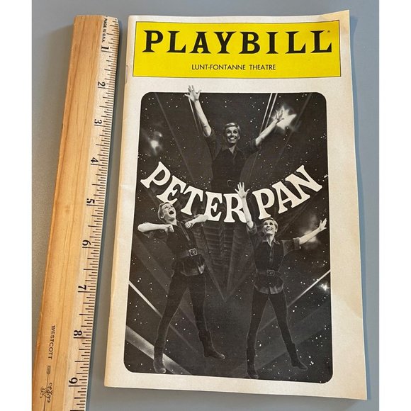 JULY 1980 PLAYBILL PETER PAN WITH SANDY DUNCAN AT THE LUNT-FONTANNE THEATRE - Picture 2 of 7